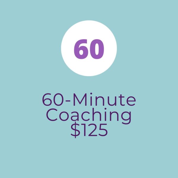 sixty minute coaching session by Author Kim Ann