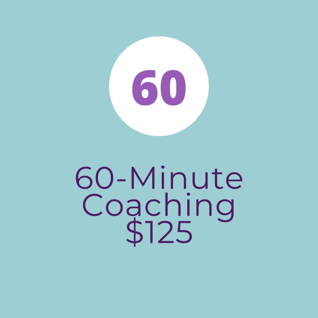 sixty minute coaching session by Author Kim Ann