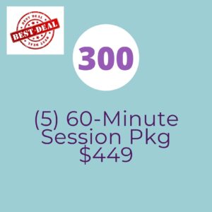 Sixty minute Session Pkg best deal