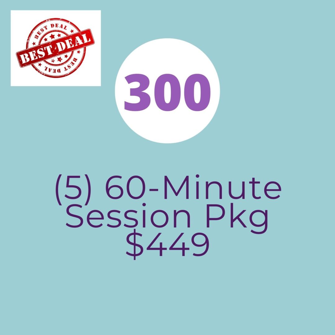 Sixty minute Session Pkg best deal
