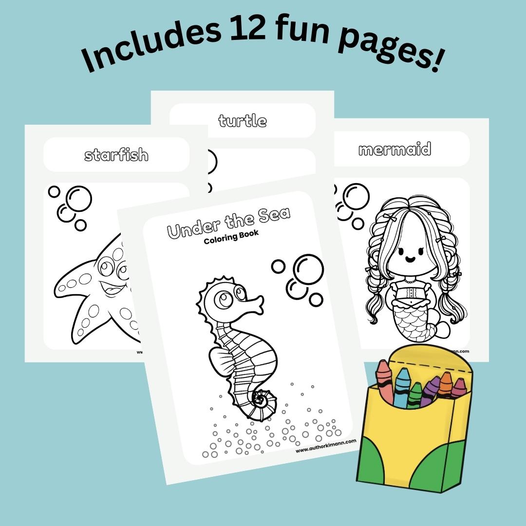 Includes 12 fun pages!